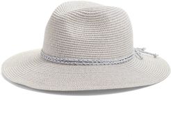 Packable Panama Hat - Blue