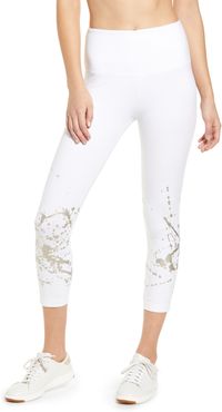 Juno Foil Crop Leggings