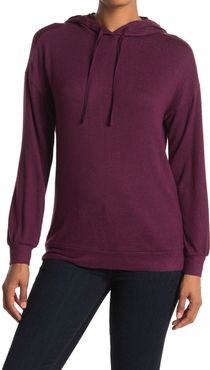 Caslon Brushed Pullover Hoodie at Nordstrom Rack