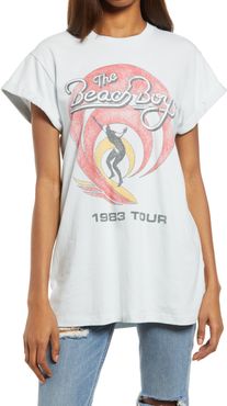 Beach Boys 1983 Tour Rolled Weekend Graphic Tee