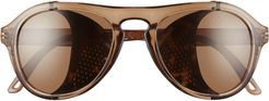 Treeline 50mm Polarized Sunglasses - Cola Amber