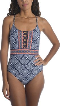 Mandala Strappy Mio One-Piece Swimsuit