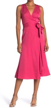 Diane von Furstenberg Moira Wrap Silk Midi Dress at Nordstrom Rack