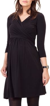 'Avebury' Nursing Wrap Maternity Dress