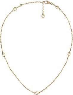 Running G 18K Gold Necklace