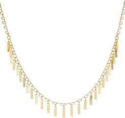 Linear Fringe Necklace