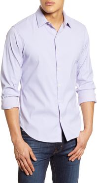 Big & Tall Bonobos Slim Fit Check Stretch Button-Up Shirt