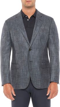 Textured Wool Blend Sport Coat