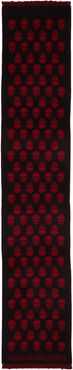 Skull Wool Scarf