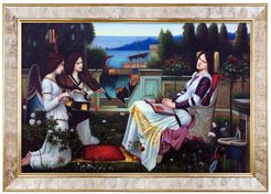 Overstock Art Saint Cecilia, 1895 - Framed Oil Reproduction of an Original Painting by John William Waterhouse at Nordstrom Rack