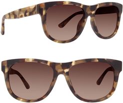 Milo 48mm Polarized Sunglasses - Green/ Brown