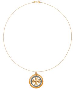 Miller Champleve Pendant Necklace