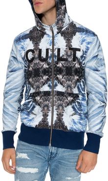 Cult Of Individuality Eagle Sublimation Split Zip Hoodie at Nordstrom Rack