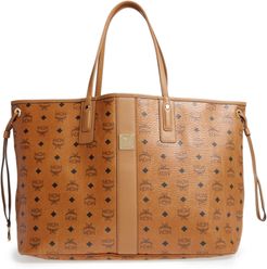 Large Liz Reversible Shopper - Brown