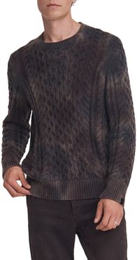 Carson Camo Crewneck Sweater
