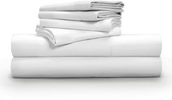 Pillow Guy California King Luxe Soft & Smooth Tencel Sheet Set - White at Nordstrom Rack