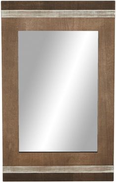 Willow Row Wood/Metal Wall Mirror at Nordstrom Rack