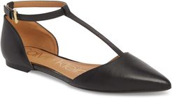 'Ghita' T-Strap Flat