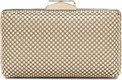 Natasha Mesh Clutch - Metallic