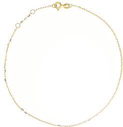 14K Gold Mini Chain Link Anklet (Nordstrom Exclusive)