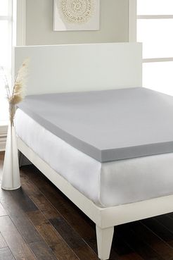 Rio Home Hotel Laundry(R) Hypoallergenic Charcoal 2.5" Memory Foam King Mattress Topper at Nordstrom Rack