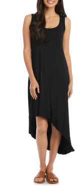 Sleeveless Asymmetrical Hem Dress