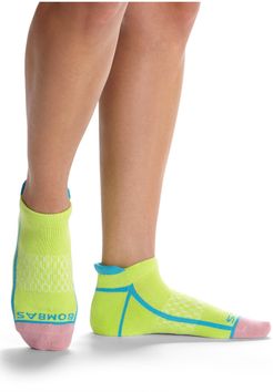 Neon Tipping Border Ankle Sock