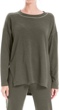 Max Studio Dolman Sleeve High/Low Pullover at Nordstrom Rack
