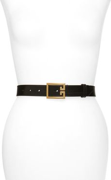 Gv3 Leather Belt Gold