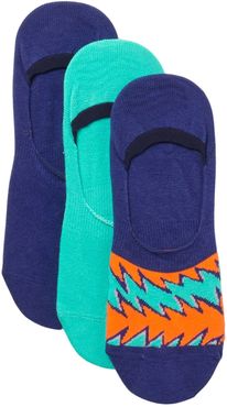 Happy Socks Rock 'n' Roll Stripe Liners - Pack of 3 at Nordstrom Rack