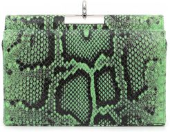 Luxy Leather Clutch - Green