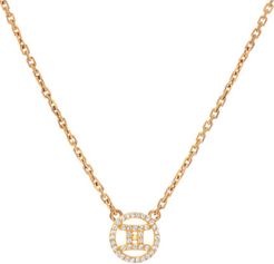Halo Zodiac Sign Diamond Pendant Necklace