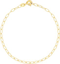 14K Gold Textured Chain Bracelet (Nordstrom Exclusive)