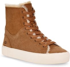 UGG Beven Genuine Shearling High Top Sneaker