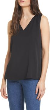 Sleeveless Stretch Silk Top