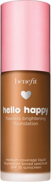 Benefit Hello Happy Flawless Brightening Foundation Spf 15 9- Deep Nrutral