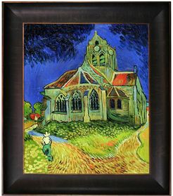 Overstock Art Vincent Van Gogh "The Church at Auvers" Framed Reproduction at Nordstrom Rack