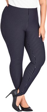 Plus Size Women's City Chic Simply Tailored Stirrup Pants