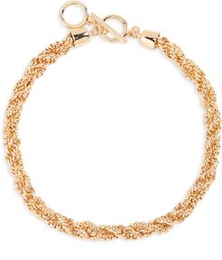 Halogen Twisted Chain Collar Necklace
