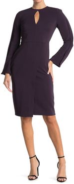 REISS Anouk Slim Cutout Fitted Dress at Nordstrom Rack