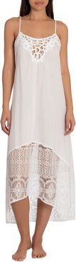 In Bloom by Jonquil Flying Lace Trim Nightgown at Nordstrom Rack