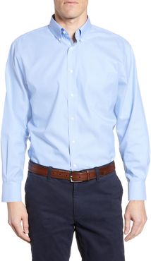 Big & Tall Nordstrom Men's Shop Smartcare(TM) Traditional Fit Pinpoint Dress Shirt