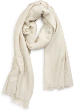 Sequin Cashmere & Silk Scarf