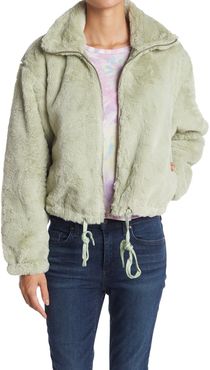 Know One Cares Faux Fur Cropped Jacket at Nordstrom Rack