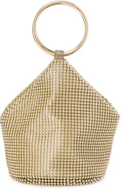 Bianca Mesh Bucket Bag - Metallic