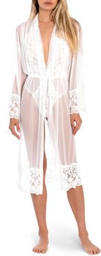 Words Of Love Lace & Mesh Robe
