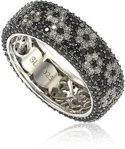 Suzy Levian Sterling Silver CZ Flower Ring at Nordstrom Rack