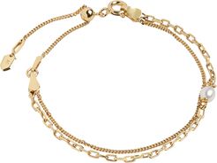 Fete Futuro Cantare Adjustable Double Chain Bracelet