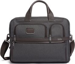 Alpha 3 Expandable Organizer Laptop Briefcase - Grey