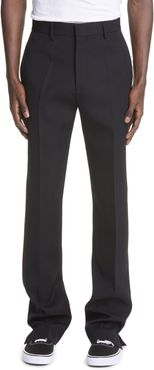 Classic Wool Slim Trousers